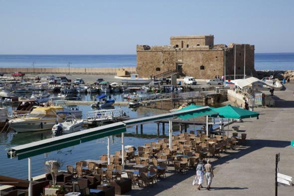Limnaria Villas Sunny Garden Apartment Paphos Bagian luar foto