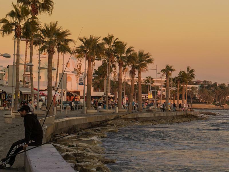 Limnaria Villas Sunny Garden Apartment Paphos Bagian luar foto